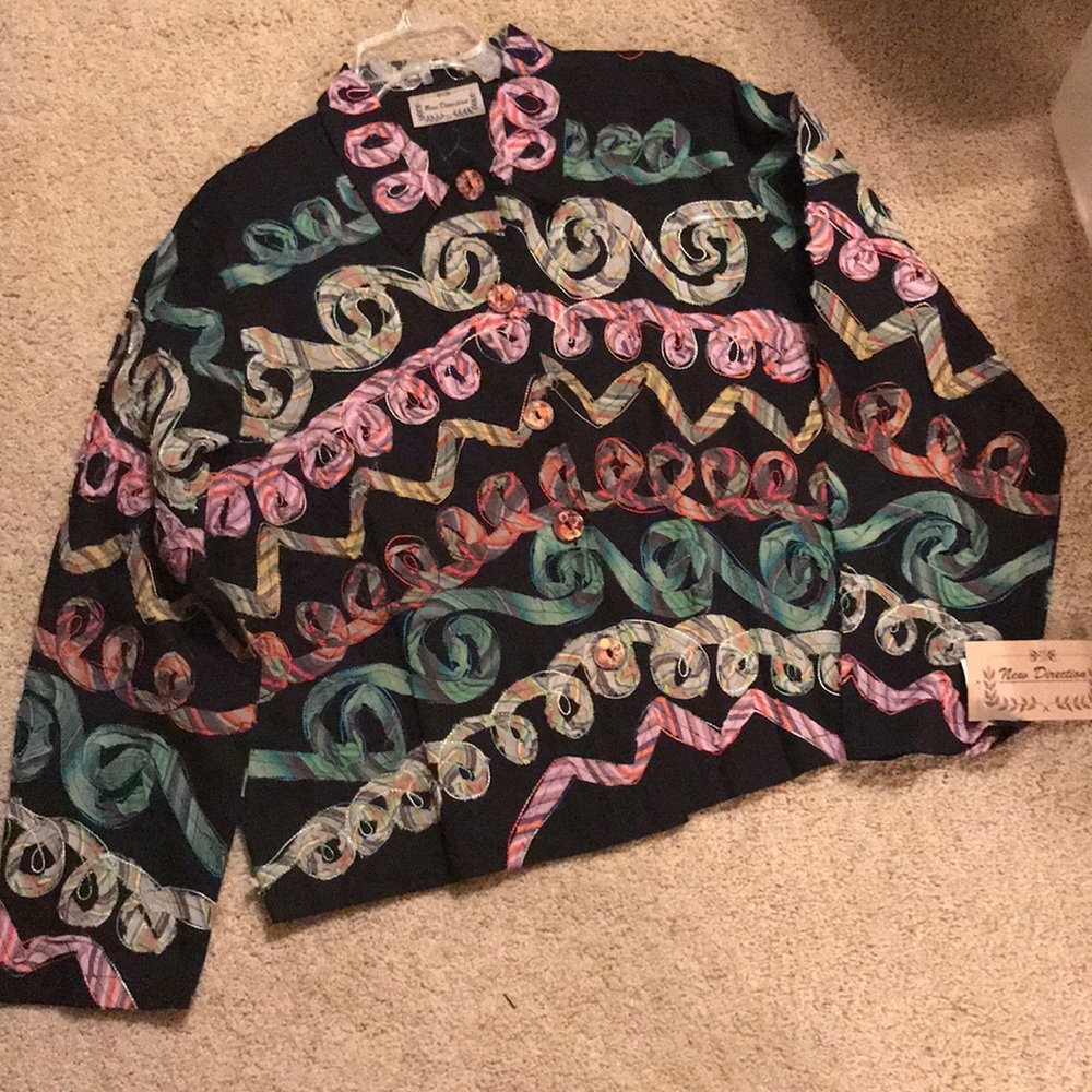 New Direction button down blouse